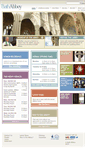 Mobile Screenshot of bathabbey.org